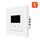 Termostat inteligjent Avatto WT200-BH-3A-W, WiFi, për kaldajë, i bardhë