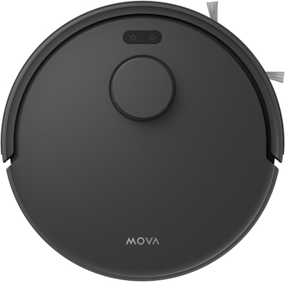 Робот правосмукалка Mova by Dreame E20, висока моќ на вшмукување, влажно чистење, црн