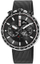 Orë dore për meshkuj Lotus Chrono L10139/4, e zezë