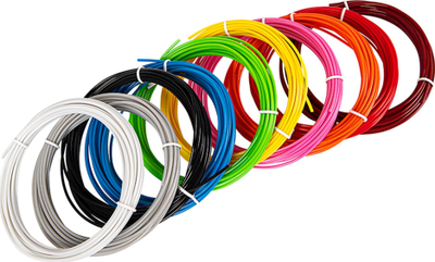 Filament 3D Pen PLA, 1.75mm, 10x5m, shumëngjyrësh