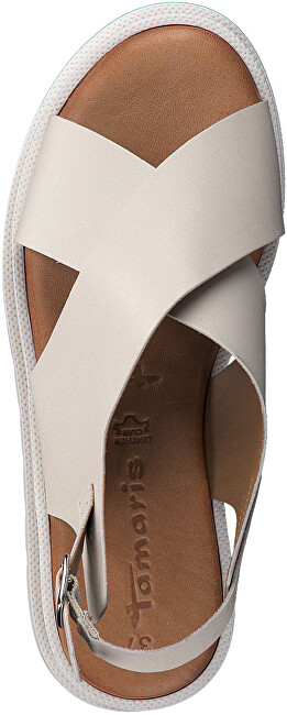 Sandale për femra Tamaris 1-28258-20 418, bezhë