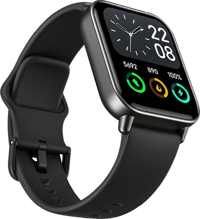 Ora e zgjuar Beafon SmartWatch 101, me GPS, rezistente në ujë, e zezë