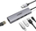 HUB USB UGREEN, 3 porta USB 3.0, RJ-45 Gigabit, gri