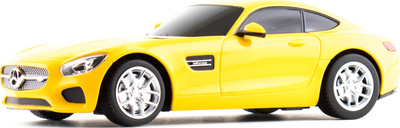 Makine me pult Mercedes AMG GT, 19 cm, shkalle 1:24, e verdhe