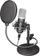 Mikrofon studio Trust Emita GXT 252, USB, me tripod metalik, i zi