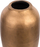 Vazo dekorative LORCA Ceramic Gold, terrakote, sipërfaqe sateni, e artë