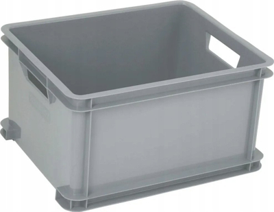 Kuti ruajtje Curver Unibox 30L, plastike, gri