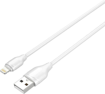 Kabllo Lightning LDNIO LS372, 2m, 2.1A, e bardhë