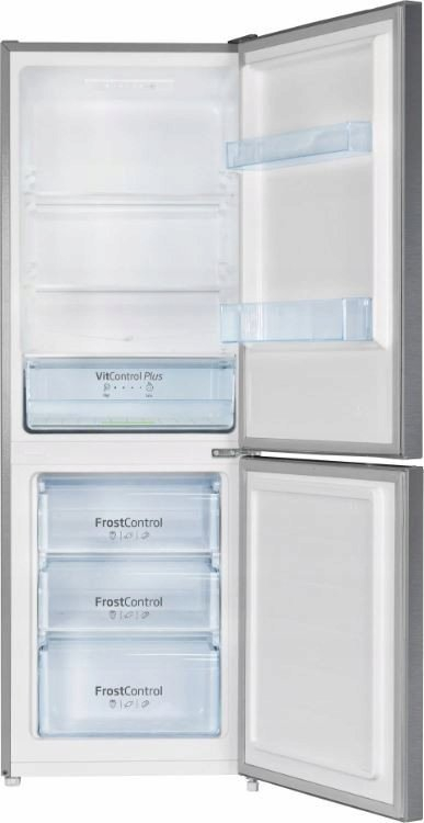 Frigorifer kombinë Amica FK2425.4UNTX(E), klasë energjie E, Inox