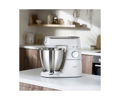 Mikser planetar Kenwood Titanium Chef Baker XL KVL65.001WH, tas inoksi, i bardhë