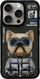 Kallëp Nimmy për iPhone 15 Pro 6.1", Cool & Cute 2.0 Dog, i zi