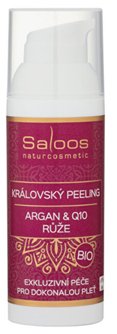 Skrab për lëkurë Saloos Argan & Q10 - Rose, 50 ml