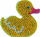 Pllakatë rruazash Hama Maxi Pegboard Duck, formë rosaku, transparente, shumëngjyrëshe