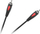 Kabllo audio Cabletech Eco Line, 1xRCA, 0.5m, e zezë