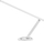Lampë tavoline All4light Desk Lamp Slim, LED, krah i rregullueshëm, e bardhë