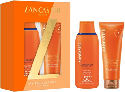 Set Qumësht mbrojtës175 ml + Losion pas diellit 125 ml Lancaster