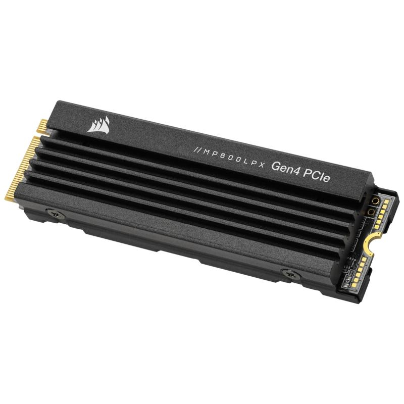 SSD interne CORSAIR MP600 PRO LPX, 4TB, PCIe Gen4 x4 NVMe, me heatsink për PS5