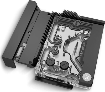 Моноблок ладилник EK Water Blocks EK-Quantum Momentum² ROG Maximus Z790 Extreme, Intel LGA-1700, D-RGB, проѕирен акрил