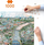 Puzzle Czuczu Puzzlove City Warsaw, 1000 copa, 48 x 68 cm, me ngjyra