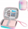 Çantë mbrojtëse LoveInstant për Fujifilm Instax Mini Evo LiPlay Square Link, me rrip dore, multicolor ombre