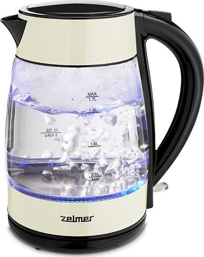 Çajnik Zelmer, 1.7 L, bezhë