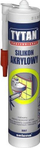 Silikon akrilik Tytan, i bardhë, 280 ml
