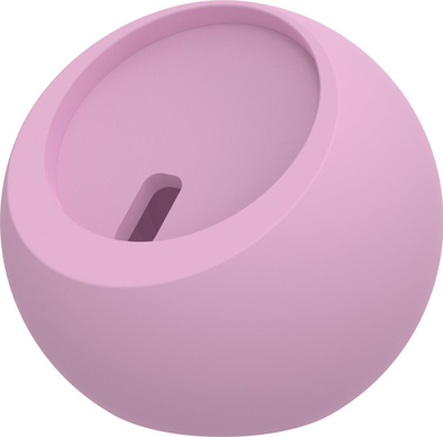 Mbajtëse magnetike CHOETECH H050, 2 në 1 për iPhone dhe Apple Watch, silikoni, rozë