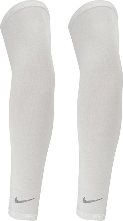 Mëngë sportive Nike Lightweight Sleeves 2.0, Dri FIT, UPF 40+, të bardha