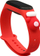 Byzylyk silikoni Hurtel Strap Xmas për Xiaomi Mi Band 4 Mi Band 3, motiv Krishtlindjesh, i kuq