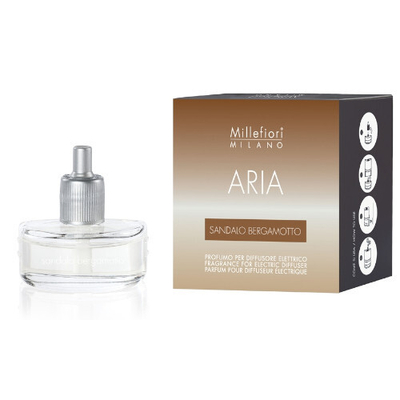 Aromë rimbushëse Millefiori Milano Aria - Sandalo Bergamotto, 20 ml