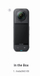 Kamerë 360 Insta360 X5 Standard Bundle, video 8K, 72 MP, e zezë