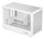 Kutia PC DeepCool CH260, MicroATX Gaming, xham i temperuar, e bardhë