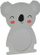 Pasqyrë muri për kalamoj Home Styling Collection Happy, 25 x 35 cm, kornizë koala me ngjyra