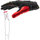 Doreza vrapimi Leki Ultra Trail Breezer Shark, sistem Shark, MF Touch, e zezë e kuqe