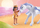 Set lodrash Playmobil Pegasus me Ylber, me figurina, për kalamaj, rozë