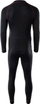 Set termo për burra Hi-Tec SORIN, madhësia 2XL, 100% poliester, i zi