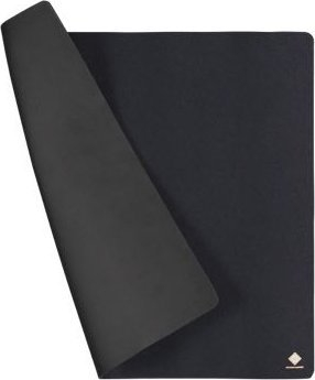Mousepad gaming DELTACO GAM-063, 45x40 cm, pëlhurë, i zi