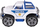 Makina lodër policie Technok Offroad Police Car MIX, plastike, për fëmijë 3+