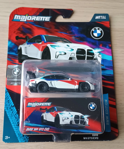 Set maketash metalike Majorette BMW M Sport Series, 1:64, 6 modele, shumëngjyrëshe