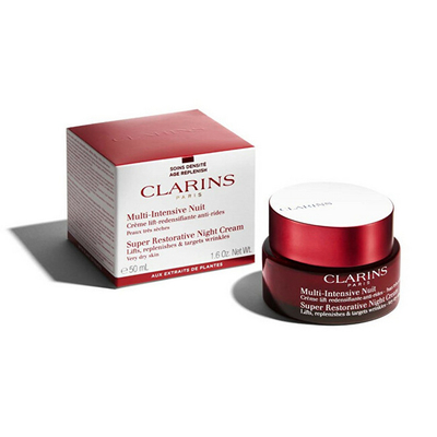 Krem për fytyrë Clarins Super Restorative Night Cream, 50 ml