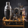 Set koktejli Klausberg KB-7654, 13 pjesë, çelik inox, argjendtë