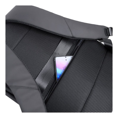 Ранец Port Designs Chicago Evo, за лаптоп 15.6" и 16", проширлив, црн