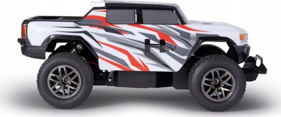 Makina me telekomandë Carrera RC GMC Hummer 1:18, elektrike, 25 km/h, e verdhë