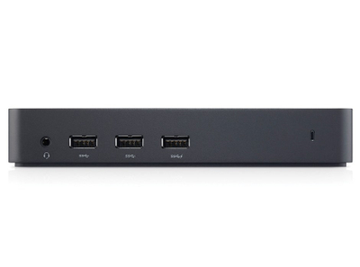Stacion dokimi Dell USB 3.0 Ultra HD/4K D3100, e zezë