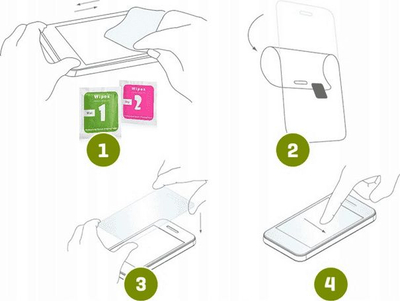 Xham mbrojtës keramik për iPhone 6 Plus / 6S Plus, 9D, 9H, i bardhë