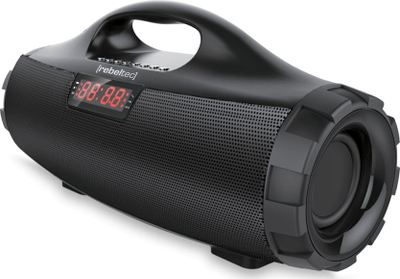 Altoparlant Bluetooth Rebeltec SoundBox 390, portativ, 12 orë bateri, i zi