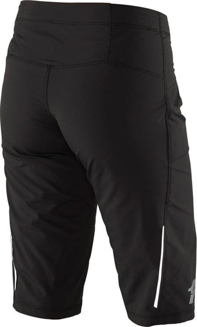 Pantallona të shkurtra çiklizmi 100% Ridecamp Women, elastike, madhësia M, të zeza