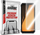 Xham mbrojtës hibrid GrizzGlass për Ulefone Power Armor 19, transparent