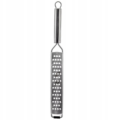 Rallë e sheshtë kuzhine Pa brand, 38 cm, çelik inox, argjendtë