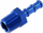 Racord TurboWorks 1/8-27NPT, për zorrë 8mm, alumini, blu